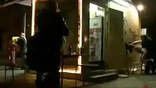 نهاية بقذف داخل شرج مفتوح