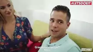 تلهث على ذلك القضيب السميك