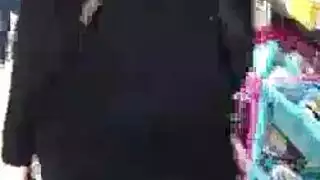 محجبات وقحات في لقاء إباحي صريح بالشارع